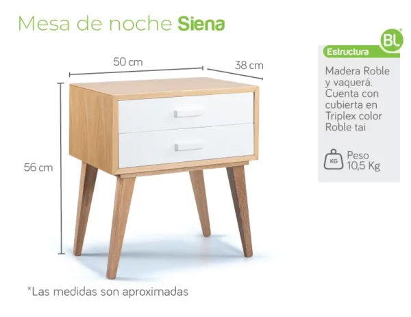 Nochero Sienna - Imagen 3
