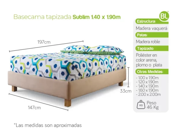 Base Cama Sublim - Imagen 5