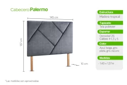 Cabecero Palermo