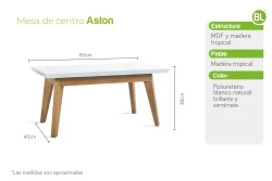Mesa de Centro Aston