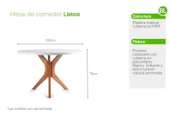 Mesa Comedor Lisboa