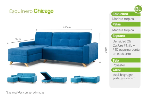 Esquinero Chicago - Imagen 7