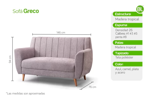Sofá Greco - Imagen 2